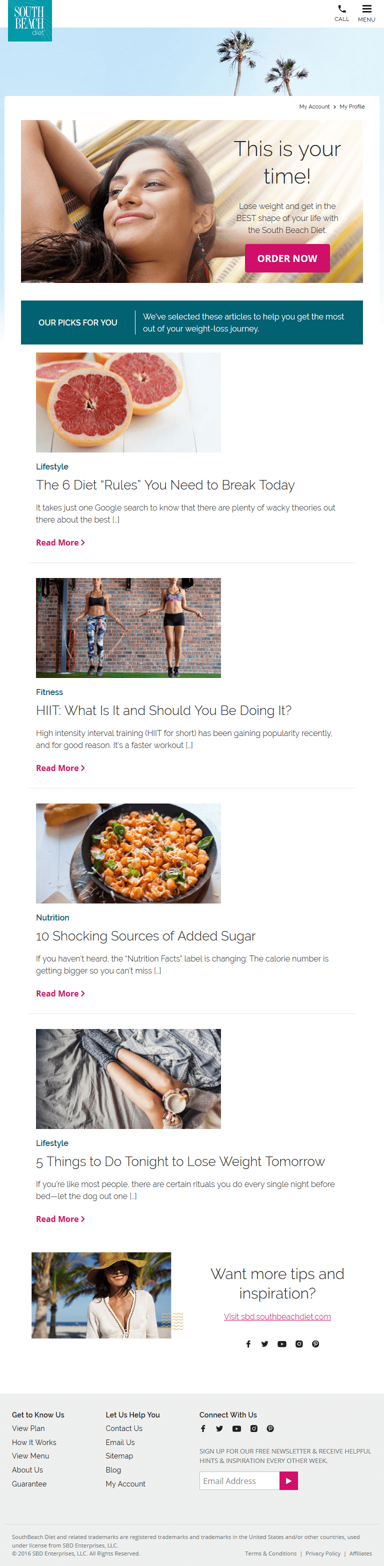 South Beach Diet - Tablet